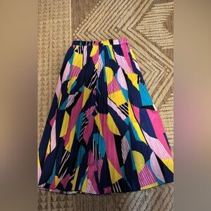 SHEIN Multicolor A-Line Skirt